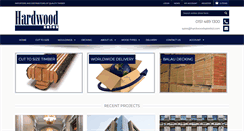 Desktop Screenshot of hardwoodtimbersales.com